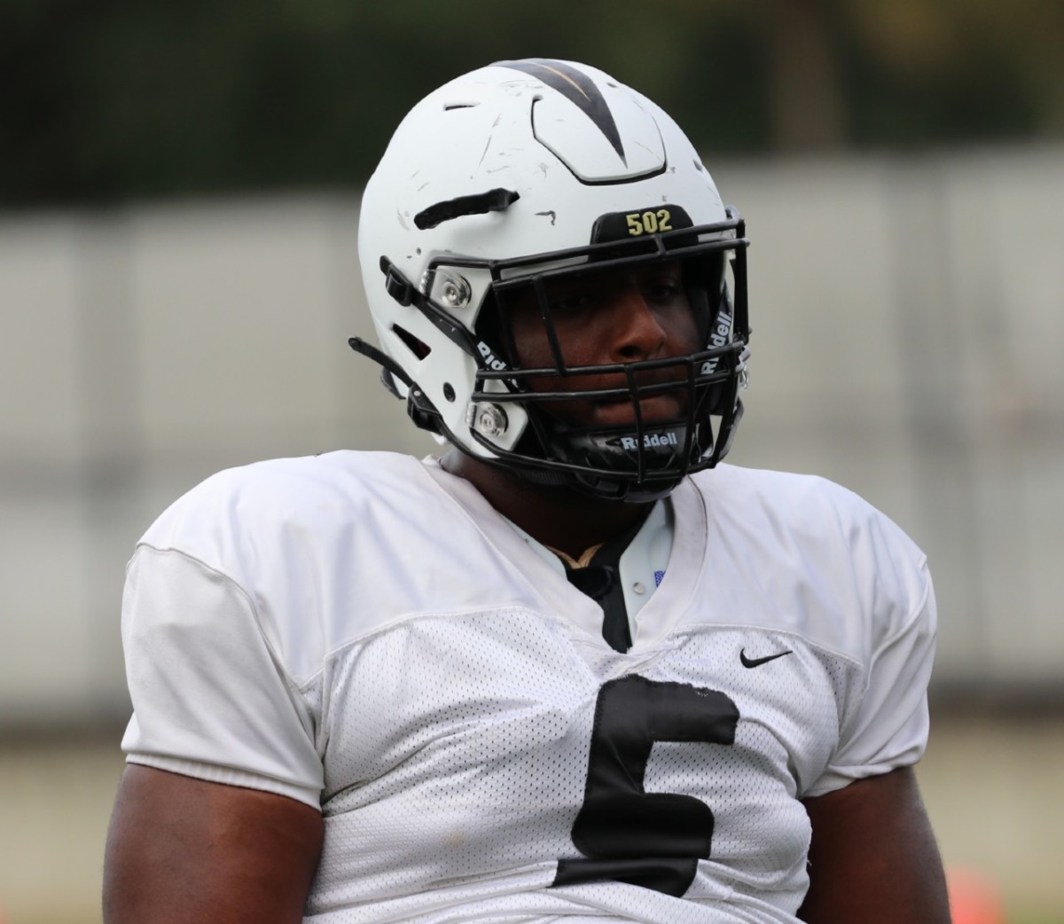 Ricky Barber UCF Defensive Tackle - Photo taken Aug. 15, 2022